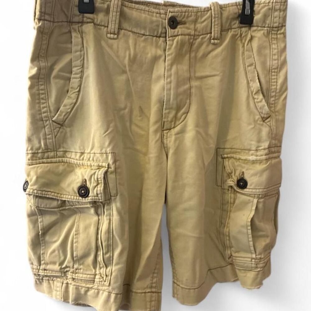 Y2K Utility American Eagle Men’s Size 32 Cargo Shorts/Khaki Classic Length